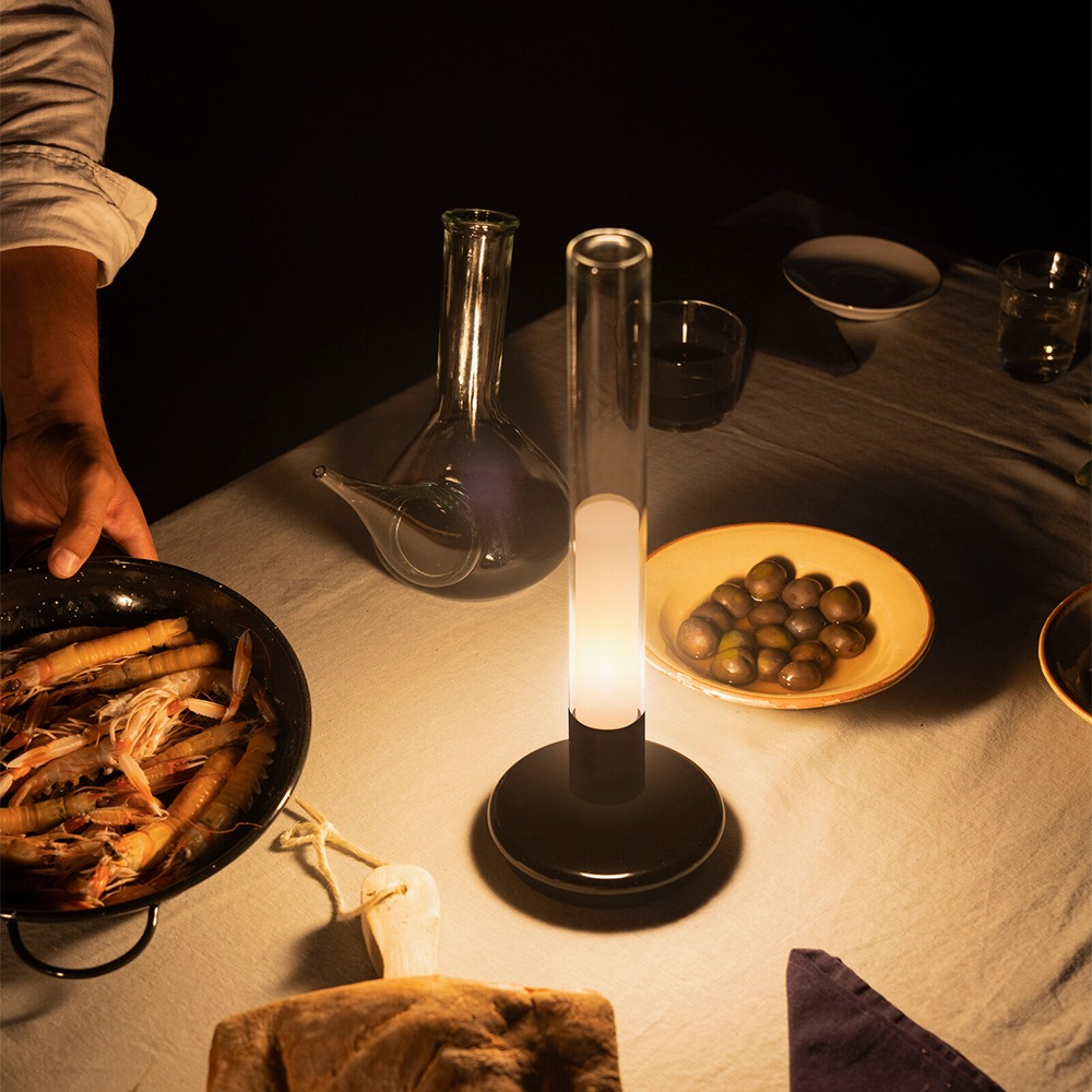 Santa & Cole Sylvestrina LED Portable Table Lamp Santa & Cole Sylvestrina LED Portable Table Lamp