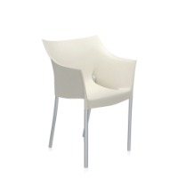 Kartell Dr NO Chair Wax White Kartell Dr NO Chair Wax White