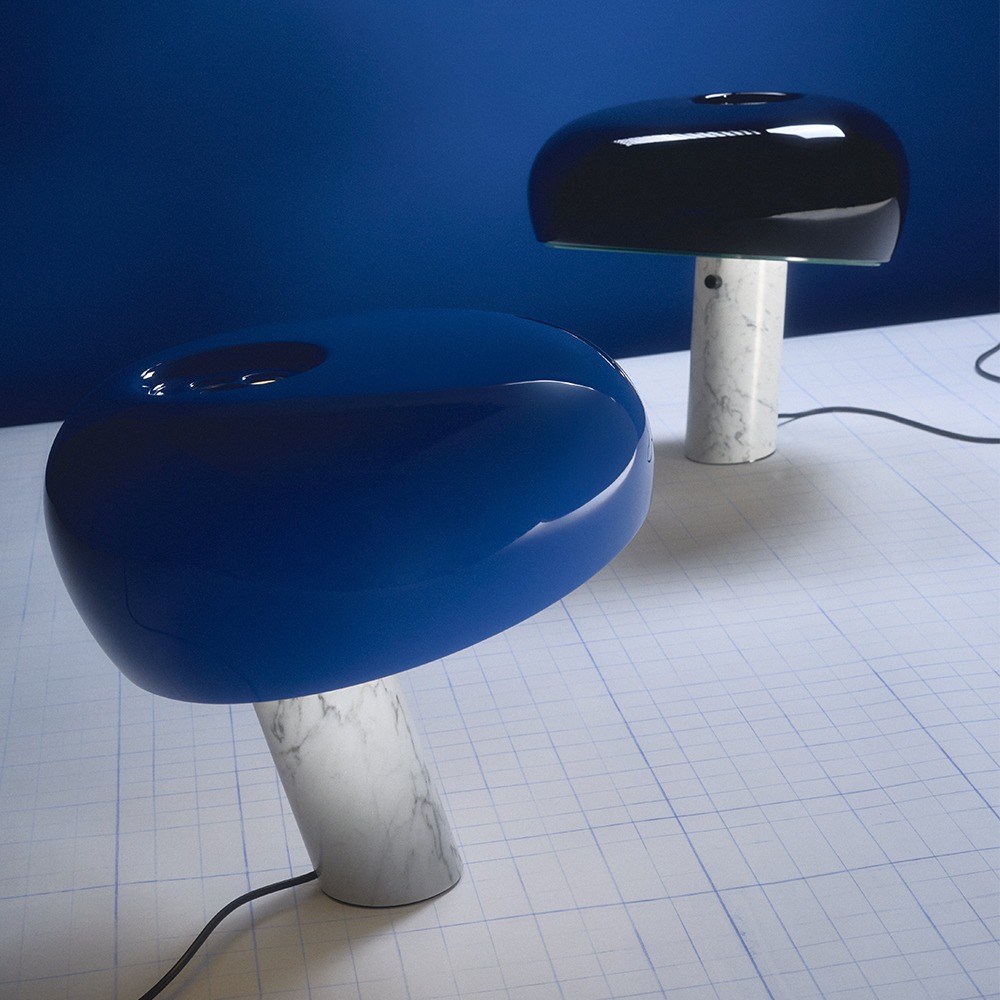 Flos Snoopy Blue Table Lamp Flos Snoopy Blue Table Lamp