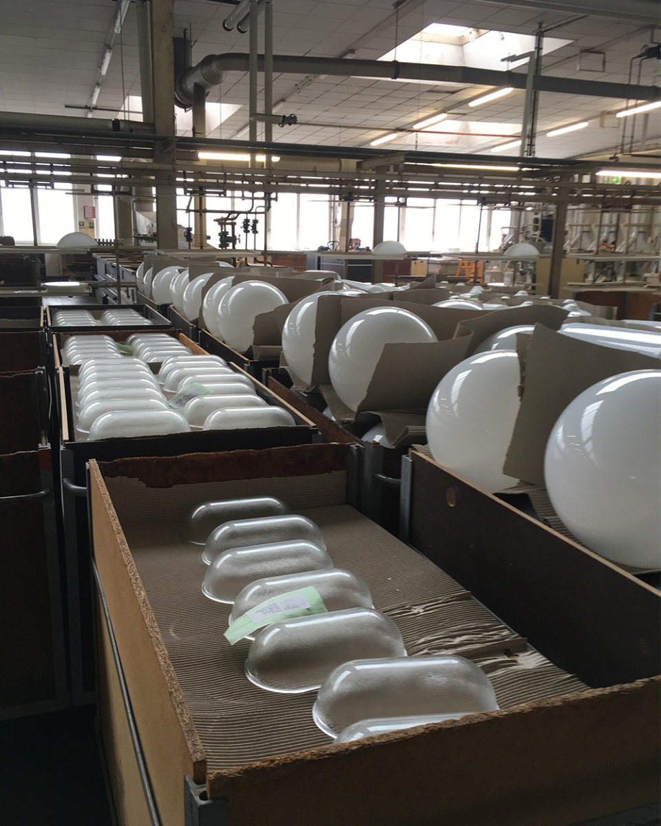 Glass Production at BEGA HQ