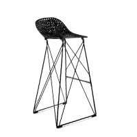 Moooi Carbon Bar Stool Black Moooi Carbon Bar Stool Black