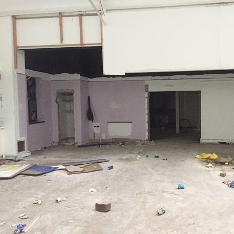 One Half of our New Warehouse Space