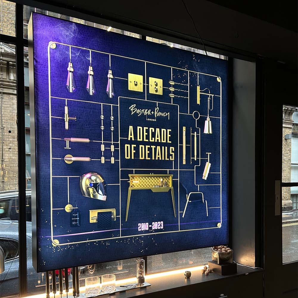 10 Years of Buster + Punch Poster