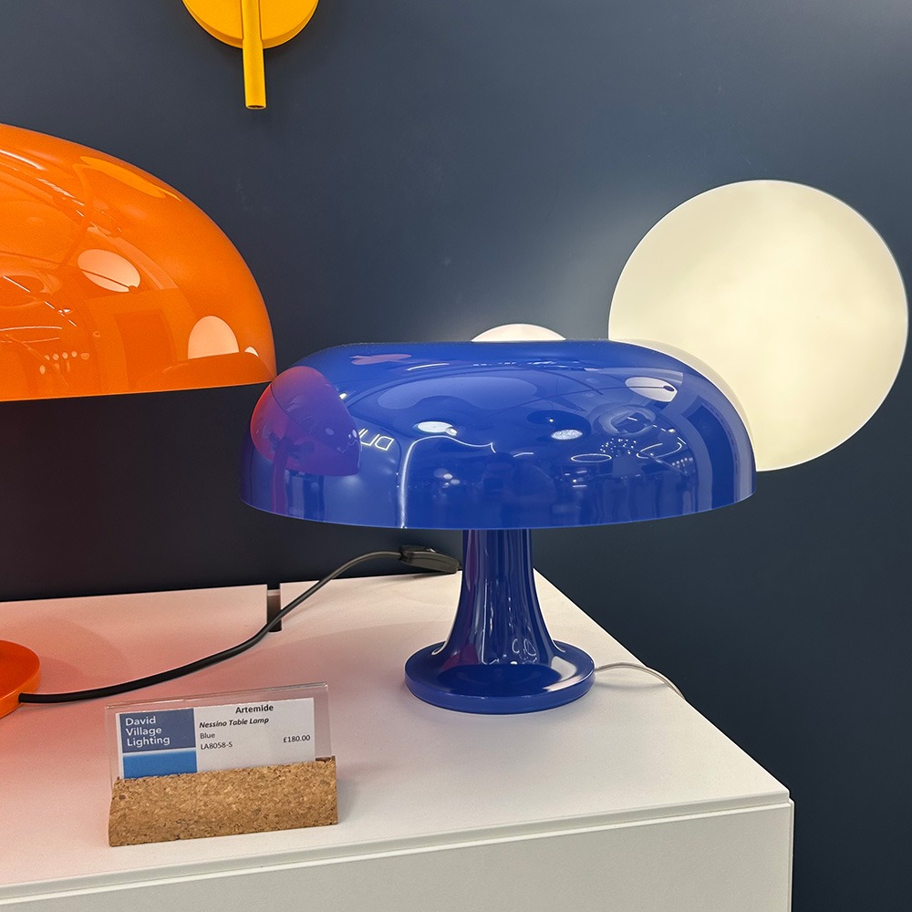 Artemide Nessino Table Lamp in Blue