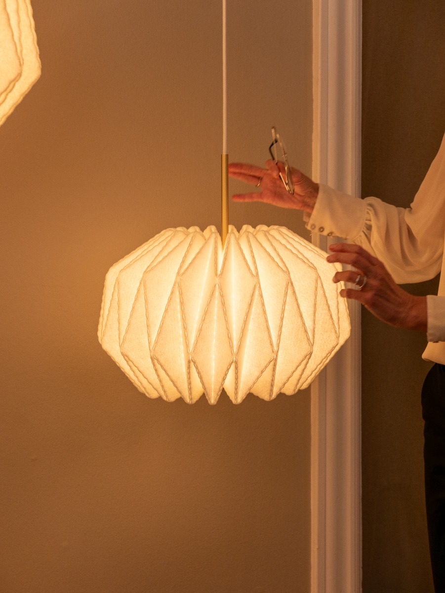 Le Klint Softly Pleated Pendant