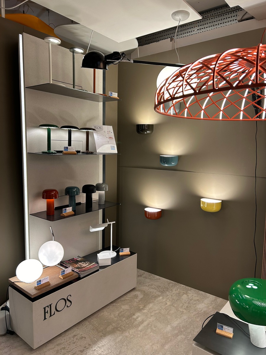 Our new Flos Showroom Display Our new Flos Showroom Display