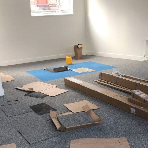 Dining Area Carpet Fitted