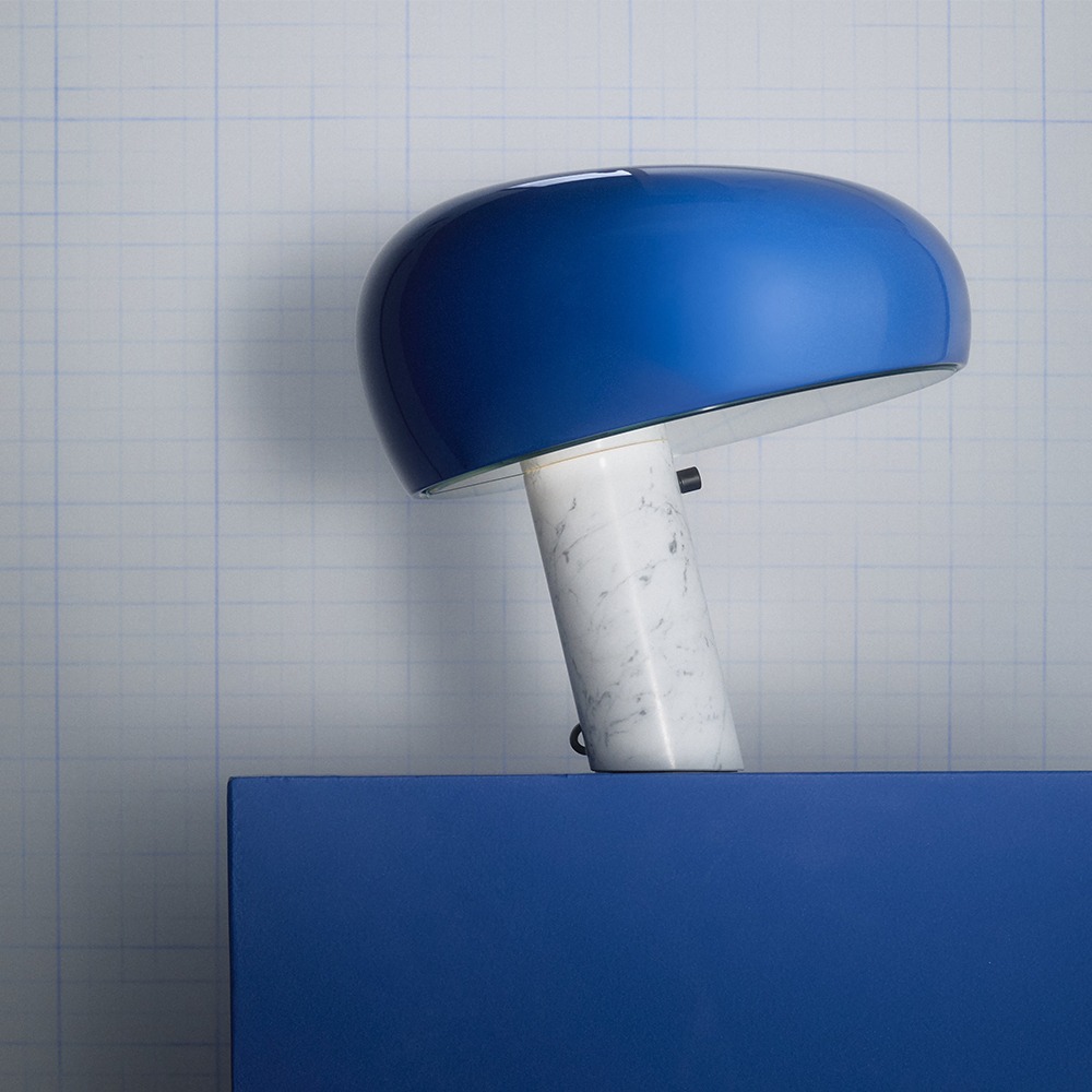 Flos Snoopy Blue Table Lamp Flos Snoopy Blue Table Lamp