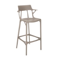 Kartell A.I. Stool Grey Kartell A.I. Stool Grey