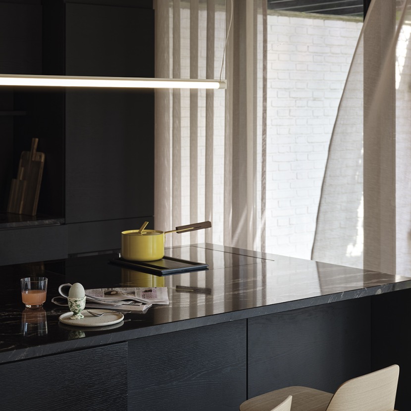 Muuto Fine LED Suspension Over Kitchen Island Muuto Fine LED Suspension Over Kitchen Island