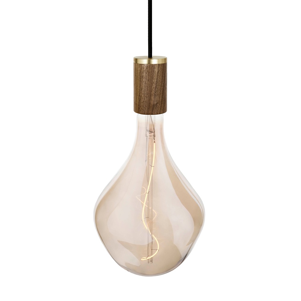 Tala Voronoi II Pendant in Walnut