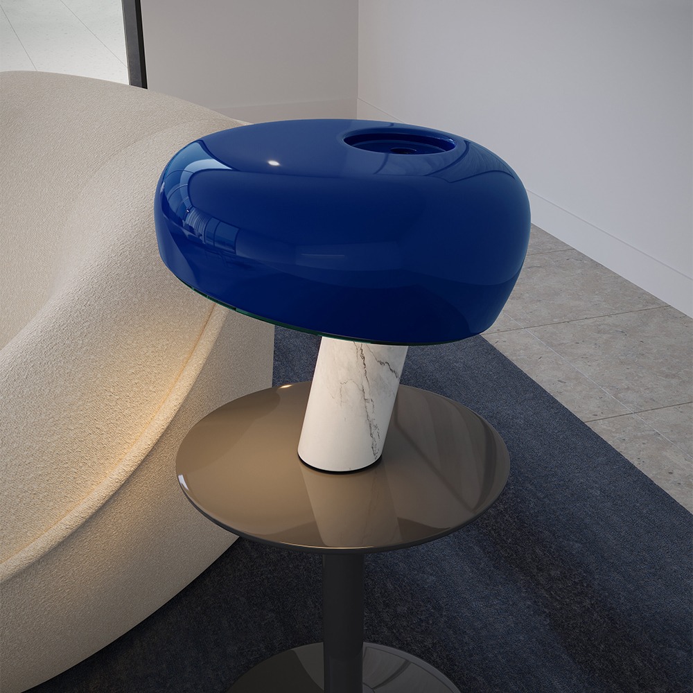 Flos Snoopy Blue Table Lamp Flos Snoopy Blue Table Lamp