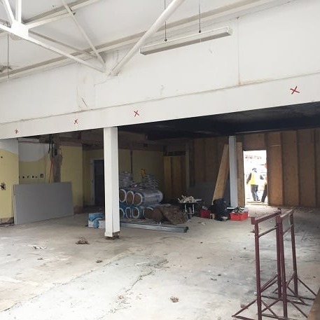 Showroom Making Progress