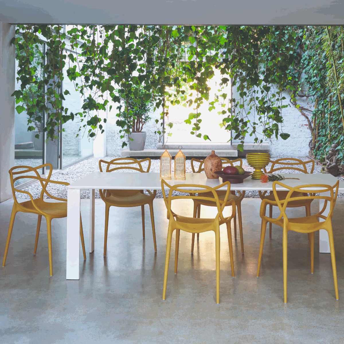 Kartell Masters Chair in Yellow