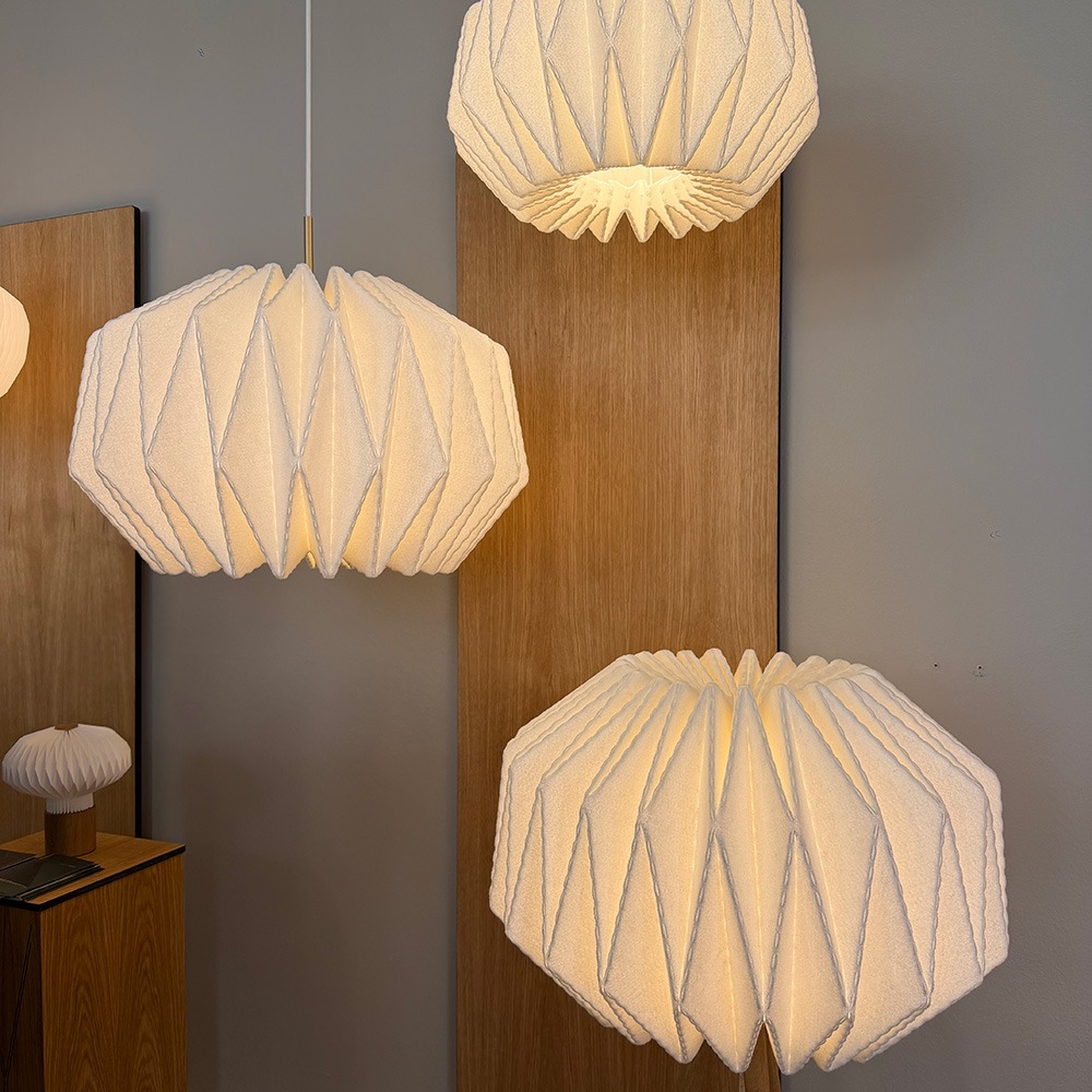 Softly Pleated Pendant Softly Pleated Pendant