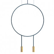 Estiluz Revolta LED Pendant Large 3636 Satin Gold