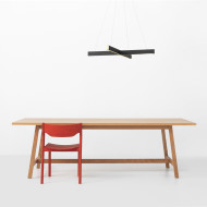 Resident Cross LED Pendant In Situ Table