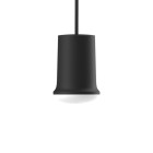 Zero Compose Small Pendant with Glass Shade