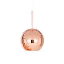 Tom Dixon Copper Round LED Pendant