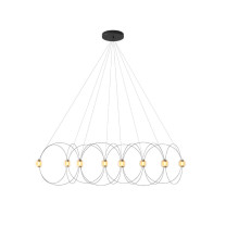 DCW editions Munari 8 LED Suspension Light