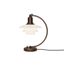 Louis Poulsen PH Aged Brass 2/2 Luna Table Lamp