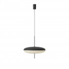 Astep Model 2065 Pendant Black/White Shade with Black Cable On