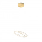 Vibia Halo Jewel LED Suspension - Gold