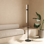 Axolight Paralela LED Floor Lamp Beside Sofa