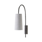Porta Romana Willow Wall Light Burnt Silver