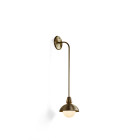 Bert Frank Eos Wall Light Short Antique Brass