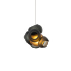 Bocci 100.1 Single Random Pendant Grey