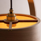 Tom Raffield Stem Floor Light Brass Details