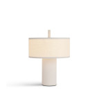 New Works Margin LED Portable Lamp - White Canvas