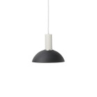 Ferm Living Collect Low Socket Pendant Hoop White Black