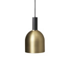 Ferm Living Collect Brass Pendant Bell Low Black
