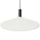 Ferm Living Collect Low Socket Pendant Angle Black White
