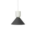 Ferm Living Collect Bell Socket Pendant Bell White Black