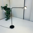Matte Black Vibia 1655 LED Table Lamp