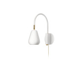 Nuura Anoli Spot Wall Light White Brass