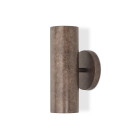 Porta Romana Pillar Wall Light Burnt Silver