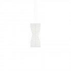 Vibia Rhythm Vertical LED Suspension - Small, White