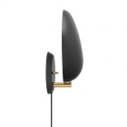 Gubi Cobra Wall Lamp Black Side On
