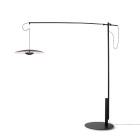 Marset Ginger XL 42 LED Floor Lamp Wenge White