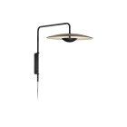 Marset Ginger LED Wall Light 20 A Wenge White