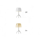 Foscarini Lumiere Table Lamp - Small, Aluminium / Warm White