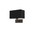 Astro Park Lane Grande Wall Light Rectangle 285 Black