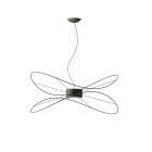 Axolight Hoops LED Suspension Black 2