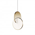 Lee Broom Eclipse LED Suspension Polished Gold