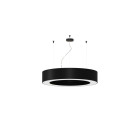 Panzeri Golden Ring LED Suspension 80 Direct and Direct and Indirect Black