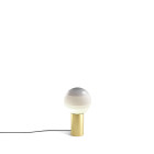 Marset Dipping Light LED Table Lamp White Brass